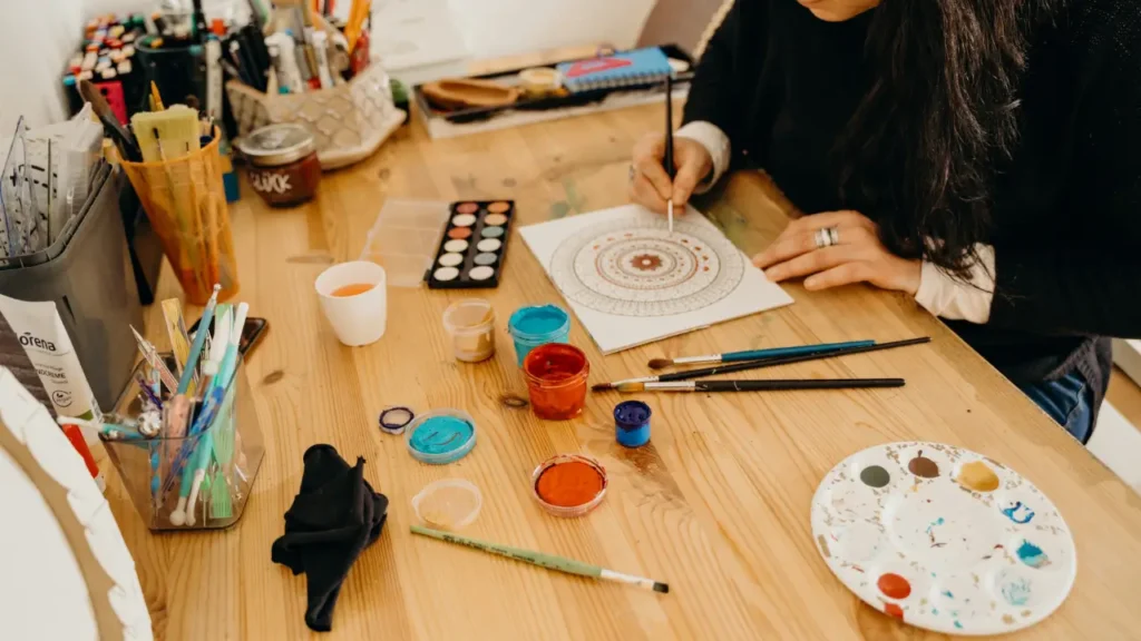 artesanato para relaxar