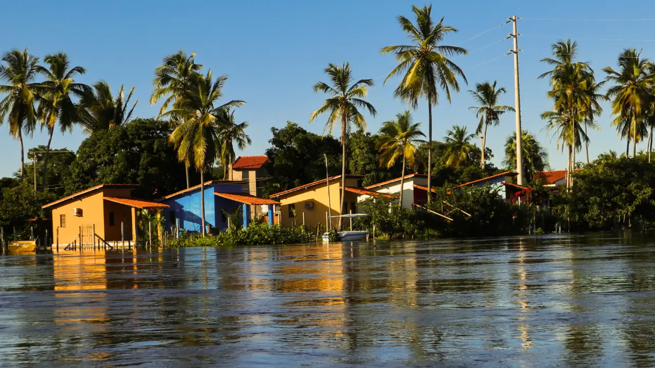 Vilarejos no Norte do Brasil