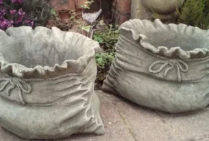 Vaso de Cimento Pintado