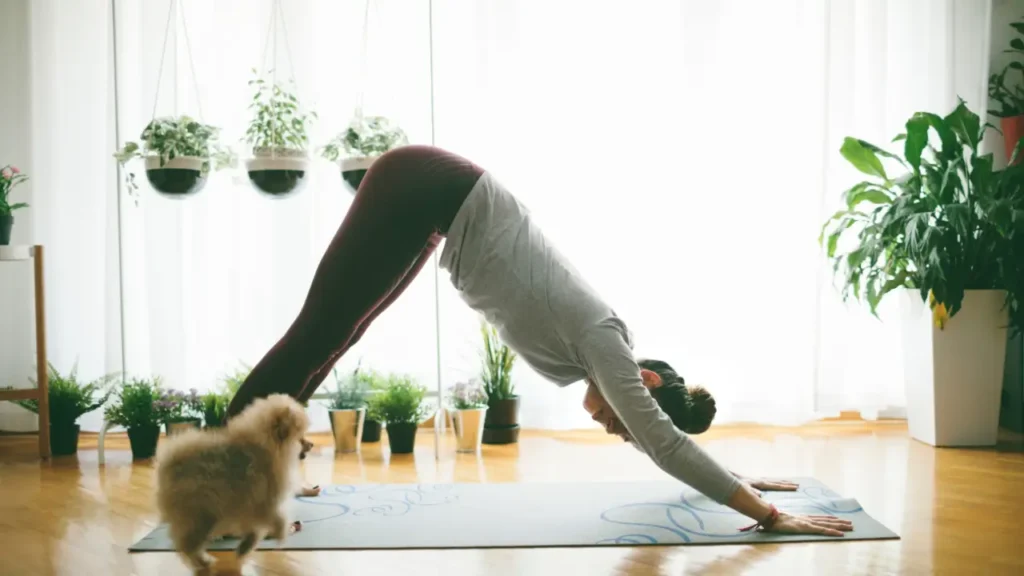 yoga em casa