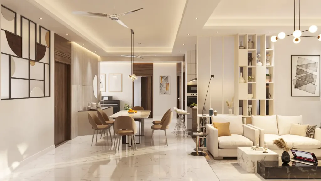 Cores na decoração moderna